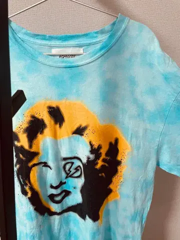 RAIZO 타이다이 패턴 T셔츠 M