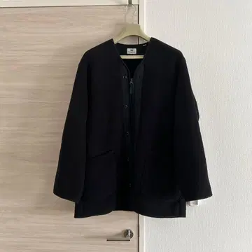 [ 유니클로 ] ( L ) 플리스 노카라 코트 엔지니어드 가먼츠