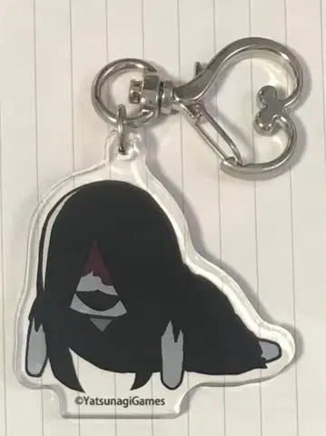 문자화화 기어가는 남자 아크릴 키링