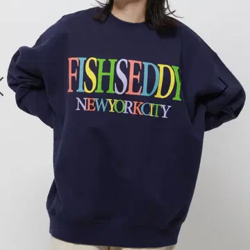 niko and - FISHSEDDY 오버 사이즈 맨투맨