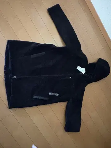 유니클로 방풍 플리스 코트 블랙 UNIQLO