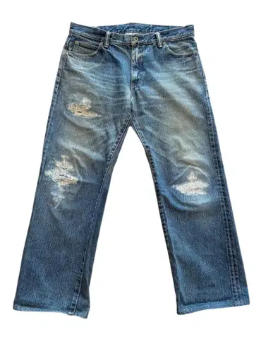 TENDERLOIN (텐더 로인) 일본제 크러쉬 데님 팬츠