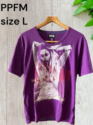 PPFM 퍼플 T셔츠 L