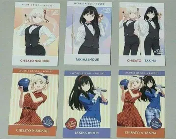 리코리스 리코일 엽서 라운드 원 전 종류