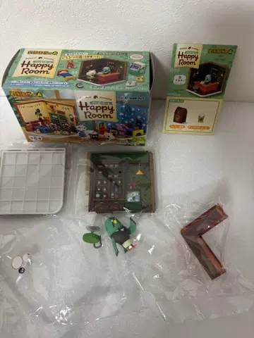 동물의 숲 happy room 마스터 피규어 세트