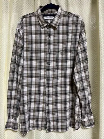 UNITED ARROWS 긴팔 체크 셔츠