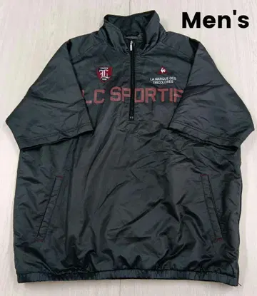 [ 새상품급 ] 르꼬끄 스포르티브 블랙 집업 자켓 3L