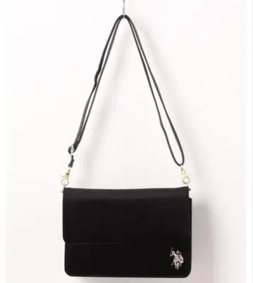 U.S. POLO ASSN. 플랩 숄더백 USPA-269 블랙