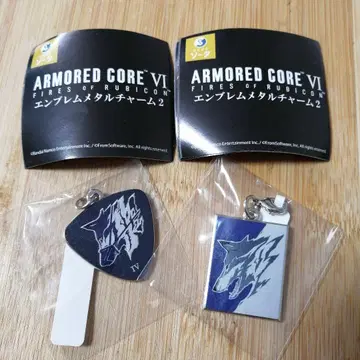 [미개봉품] 러스티 2종 ARMOREDCOREVI 엠블럼 메탈 참 2