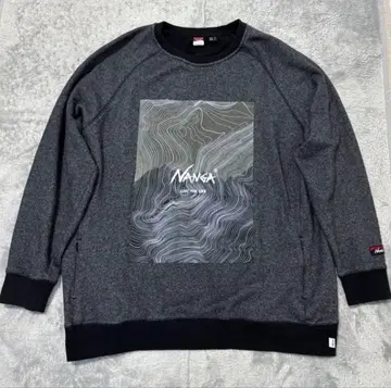 MANGAI 래글런 슬리브 트레이닝복 그레이 XL