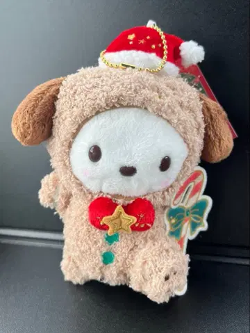 포차코 마스코트 홀더 크리스마스 산리오 봉제 인형