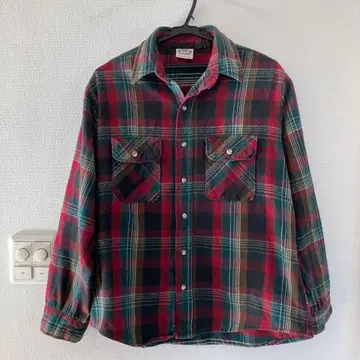 FIVE BROTHER 플란넬 체크 셔츠 L 사이즈