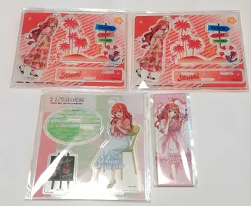 5등분의 신부 나카노 이츠키 (정크푸드) 아크릴 스탠드 스퀘어 캔뱃지