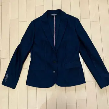 TOMMY HILFIGER 네이비 테일러드 자켓 수트 사이즈 4