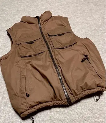 Eddie Bauer 낚시 다운 베스트 M 실측치수 L 00s 명작