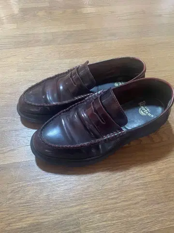 닥터마틴 펜톤 로퍼 체리 레드