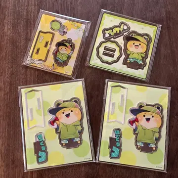 컬러풀 피치 SIVA 시바 씨 아크릴 스탠드 4개 세트