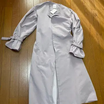 미사용 새상품 테치치 노카라 코트