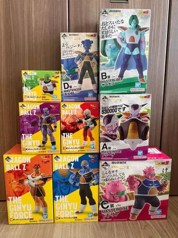 [미개봉 새상품] 기뉴 특전대 & 프리저군 제일복권 세트