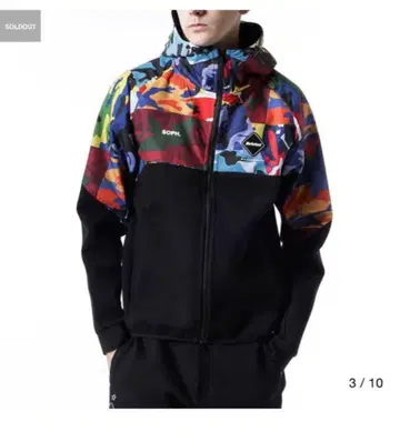 FCRB 벤틸레이션 후디 카모플라쥬 멀티 컬러