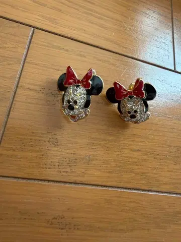 디즈니 미니 마우스 반짝이 귀찌 (양쪽 귀용) 패션 귀찌