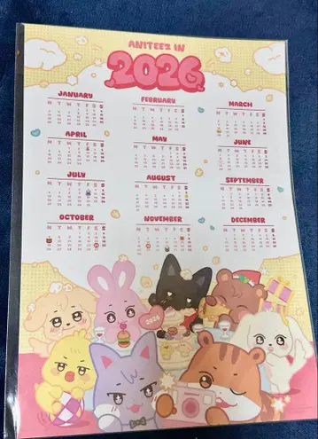 ATEEZ ANITEEZ 사전 녹화 참여 혜택 달력