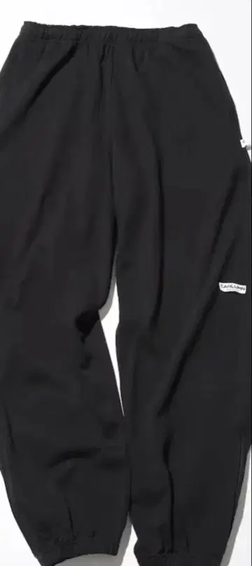 CAHLUHN 블랙 스웨트 팬츠