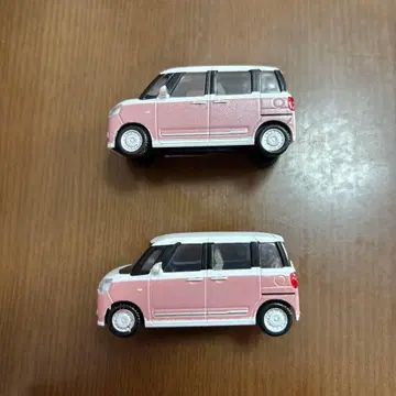 무브 캔버스 가챠가챠 미니카 핑크