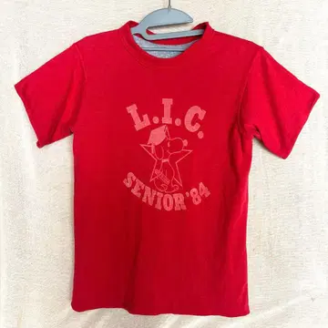 L.I.C. SENIOR '84 빈티지 티셔츠