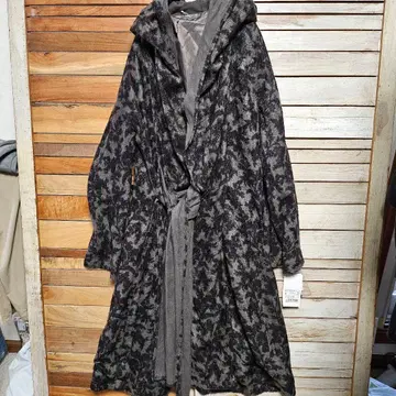 정가 73000엔 ZUCCA 롱 코트 레이온 택 포함