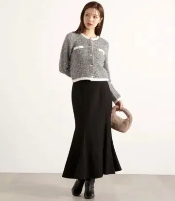 [새상품] 25AW 머메이드 스커트 프로포션 바디 드레싱