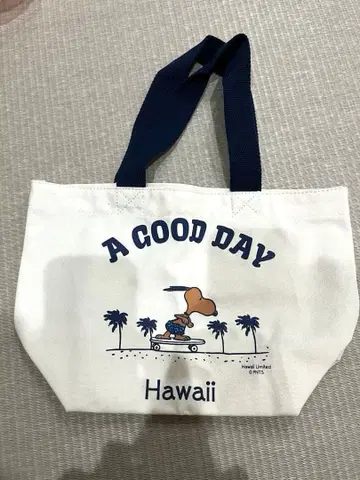 [ 하와이 한정판 ] 일광화상 스누피 토트백