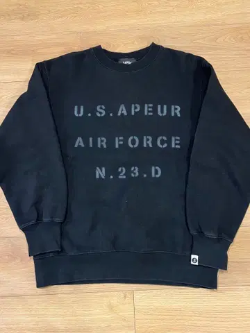 사풀 SAPEur 맨투맨 M 사이즈 블랙