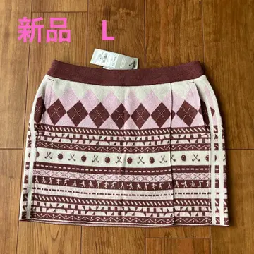 adidas 니트 골프 스커트 L