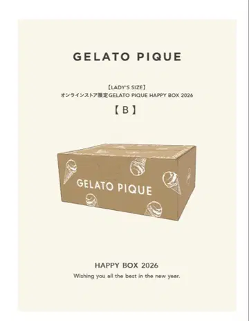GELATO PIQUE 여성용 HAPPY BOX 2026