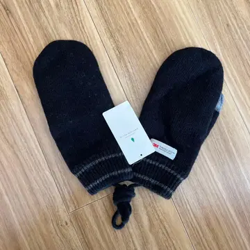 [택 포함 새상품] 유나이티드 애로우즈 그린 라벨 장갑 미튼 블랙