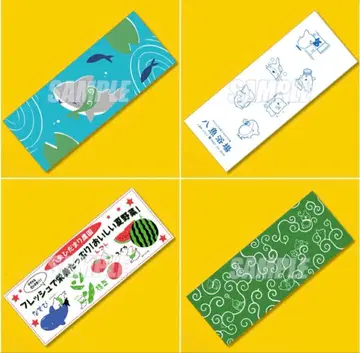 외출 아기상어 / 복권당 수건 x 4