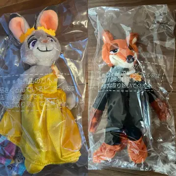 타카라토미아츠 주토피아2 마스코트 닉 주디 2종 세트