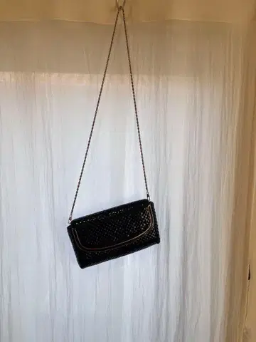 블랙 숄더백 / 메탈 메쉬 백 / 메탈 스팽글 백