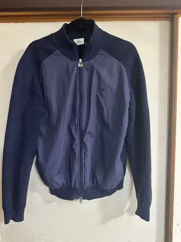 LACOSTE 네이비 집업 자켓 사이즈 5