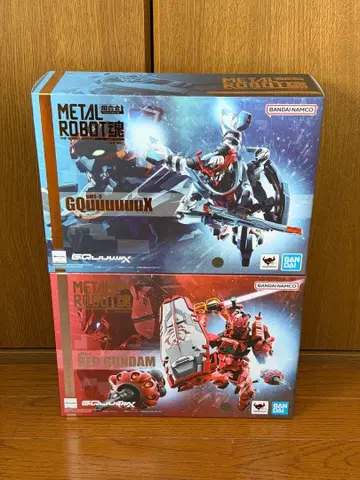 METAL ROBOT혼 G00uuuuX & RED GUNDAM 세트
