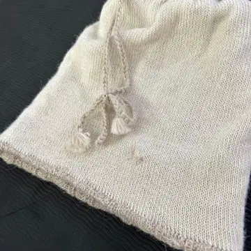 넥워머 겸 니트 모자