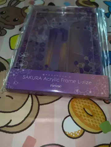 후쿠야 보라색 벚꽃 아크릴 프레임 대