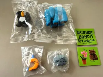 다이스케 콘도 아트 컬렉션 메지루시 액세서리 4개 세트