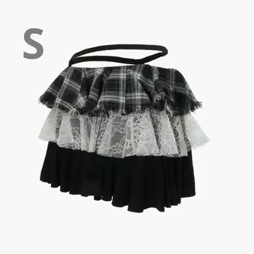 THEREDTHREAD S 하프 미니 스커트 버그 체크