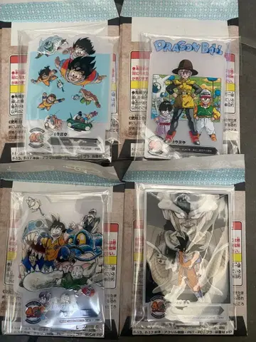 제일복권 드래곤볼 40주년 제2탄 F상 4개 세트
