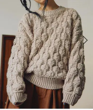 MODE NORM CORE 로빙 포코포코 풀오버 그레이지