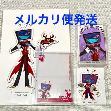 복스 아크릴 스탠드 아크릴 키링 데코 케이스 해즈빈 호텔 애니메이트 카페