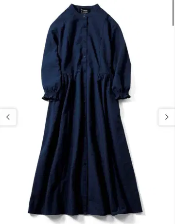 펠리시모 리브 인 컴포트 코토리푸 콜라보 원피스 네이비 M