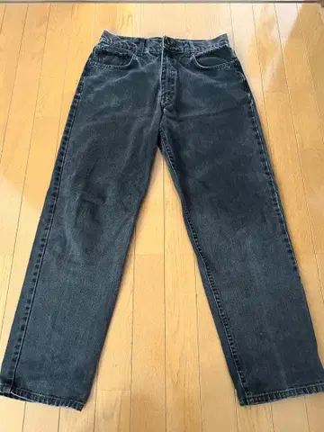 [ USA 제조 ] 34인치 Calvin Klein Jeans 블랙 데님